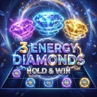 3 Energy Diamonds: Hold & Win game image at Magius Casino for United Kingdom players